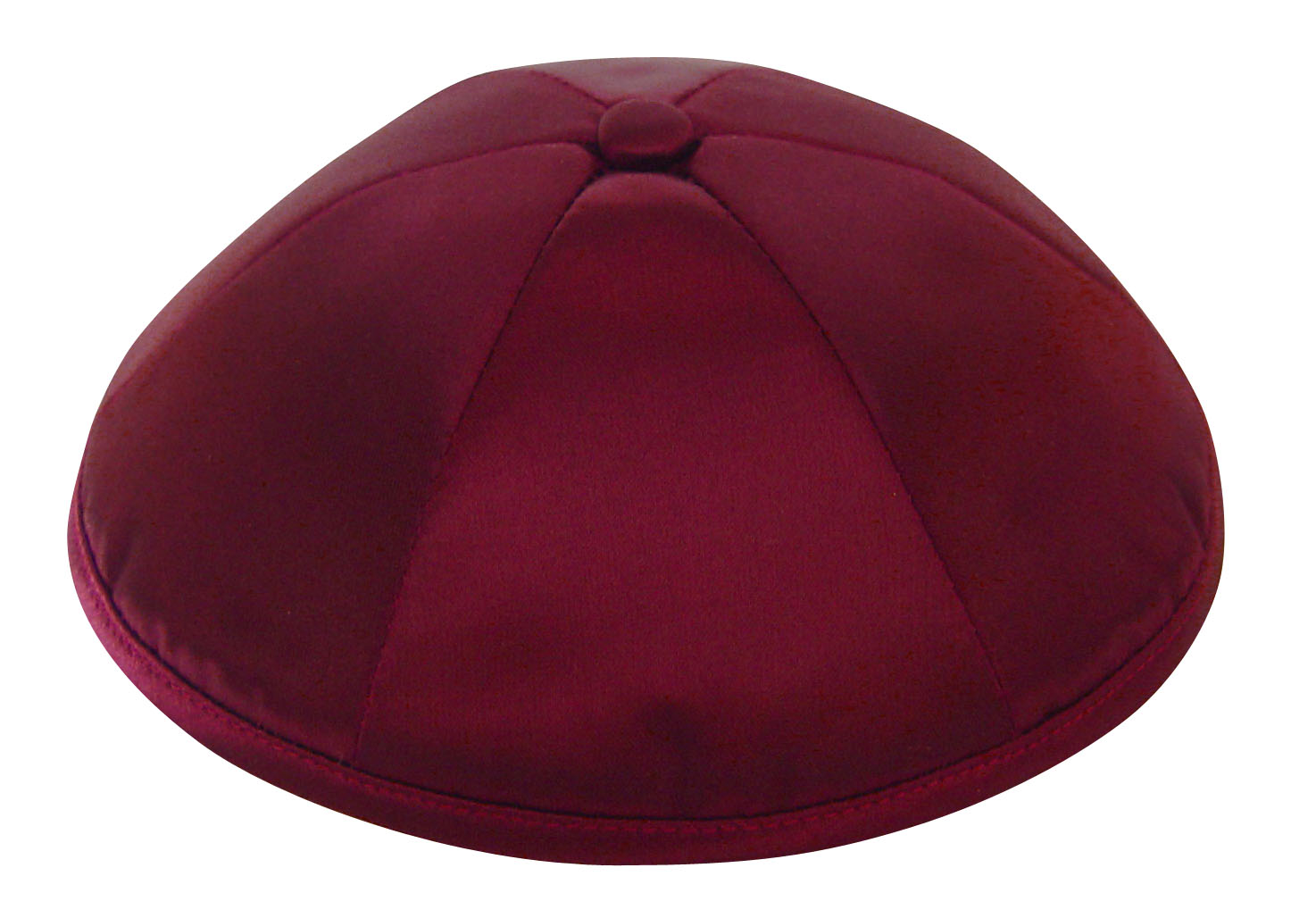 Burgundy Deluxe Satin Kippah