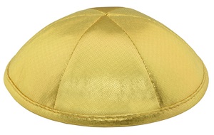 Gold Lame Deluxe Satin Kippah