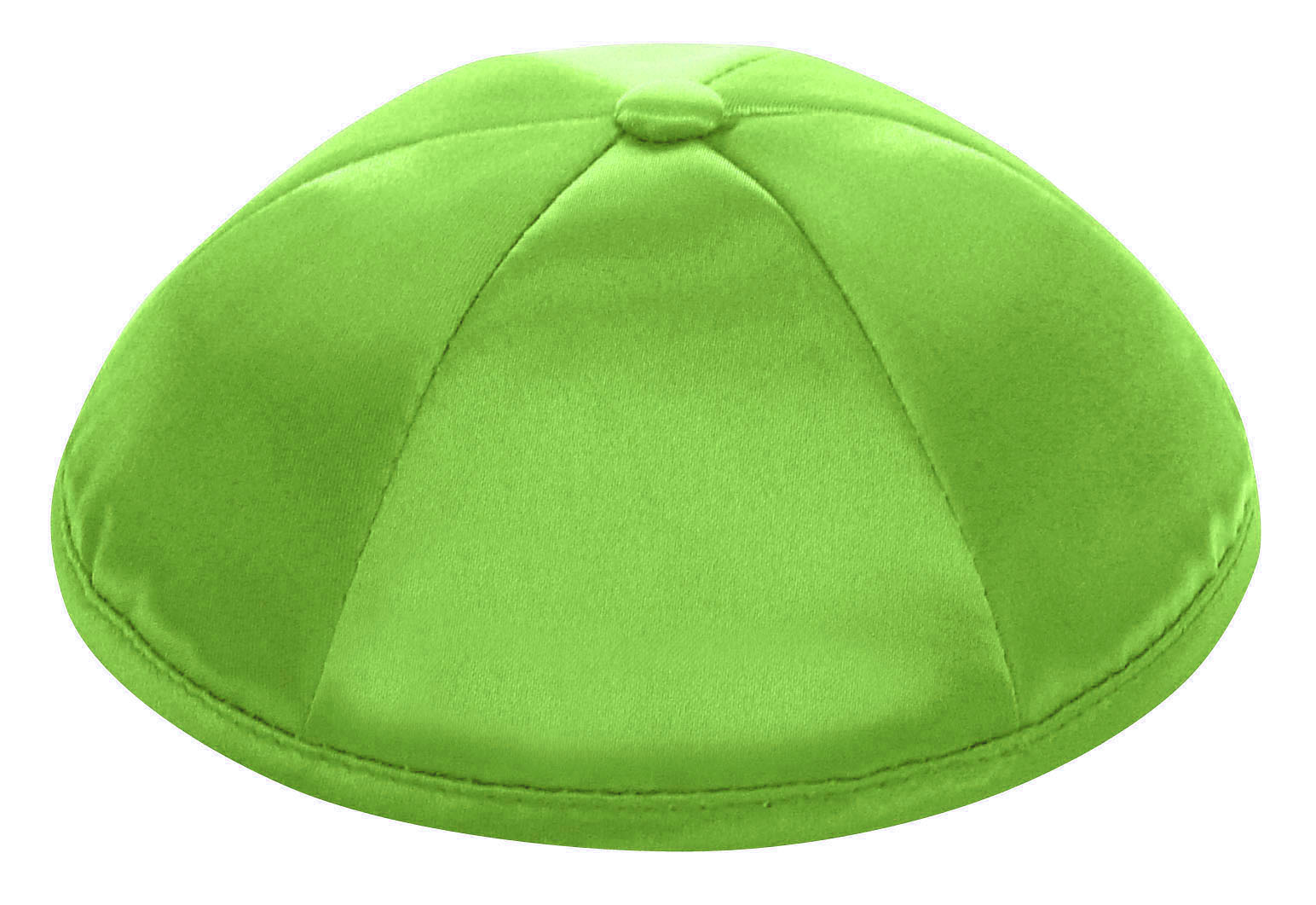 Lime Deluxe Satin Kippah