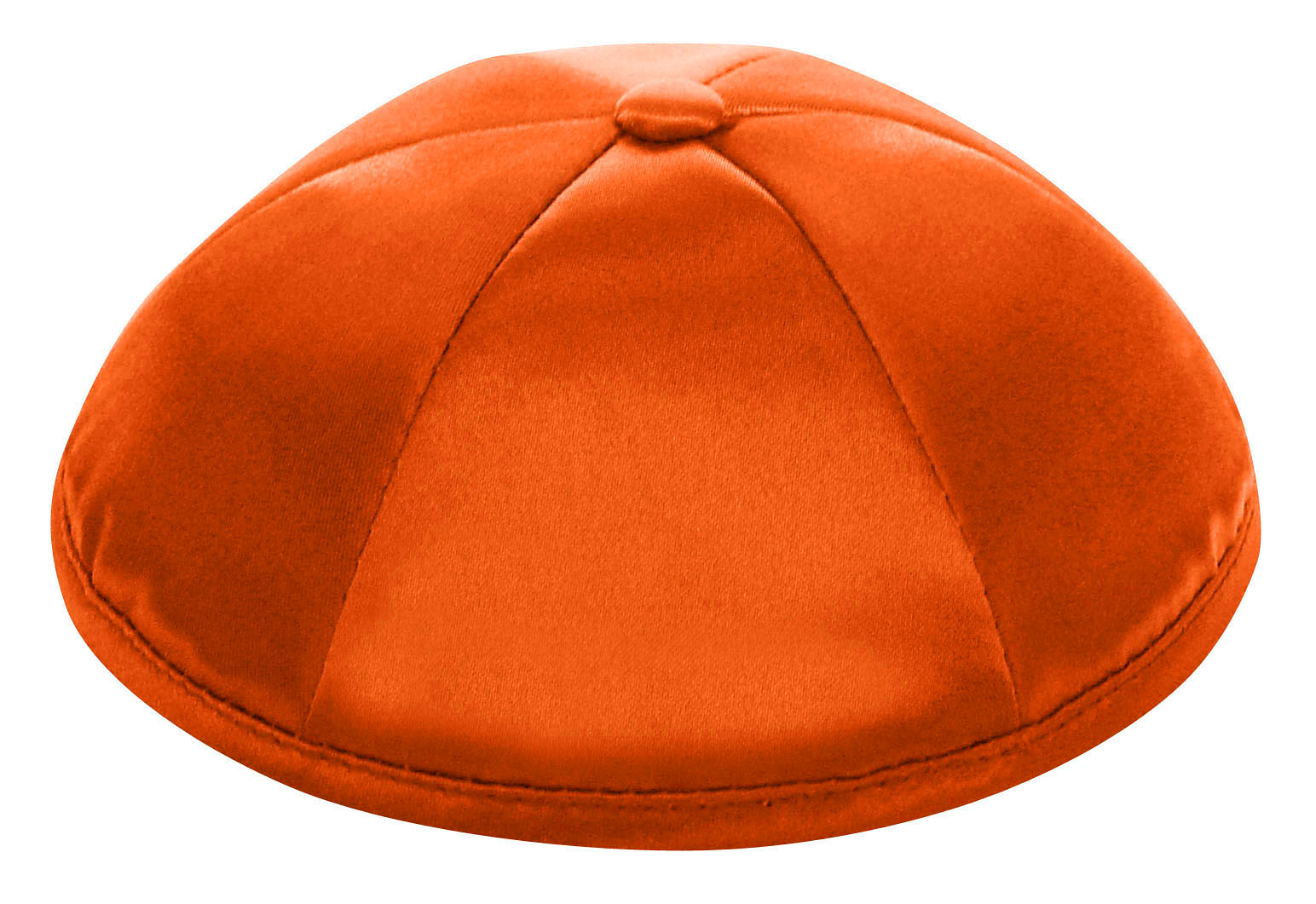 Orange Deluxe Satin Kippah