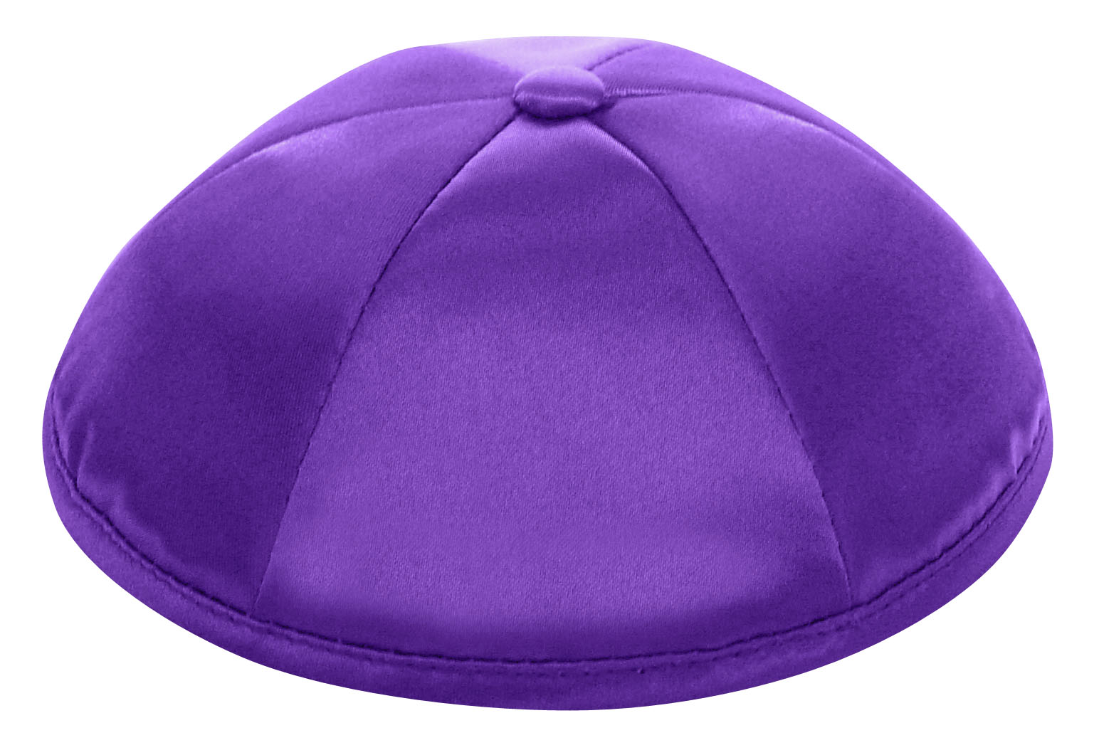 Dark Purple Deluxe Satin Kippah