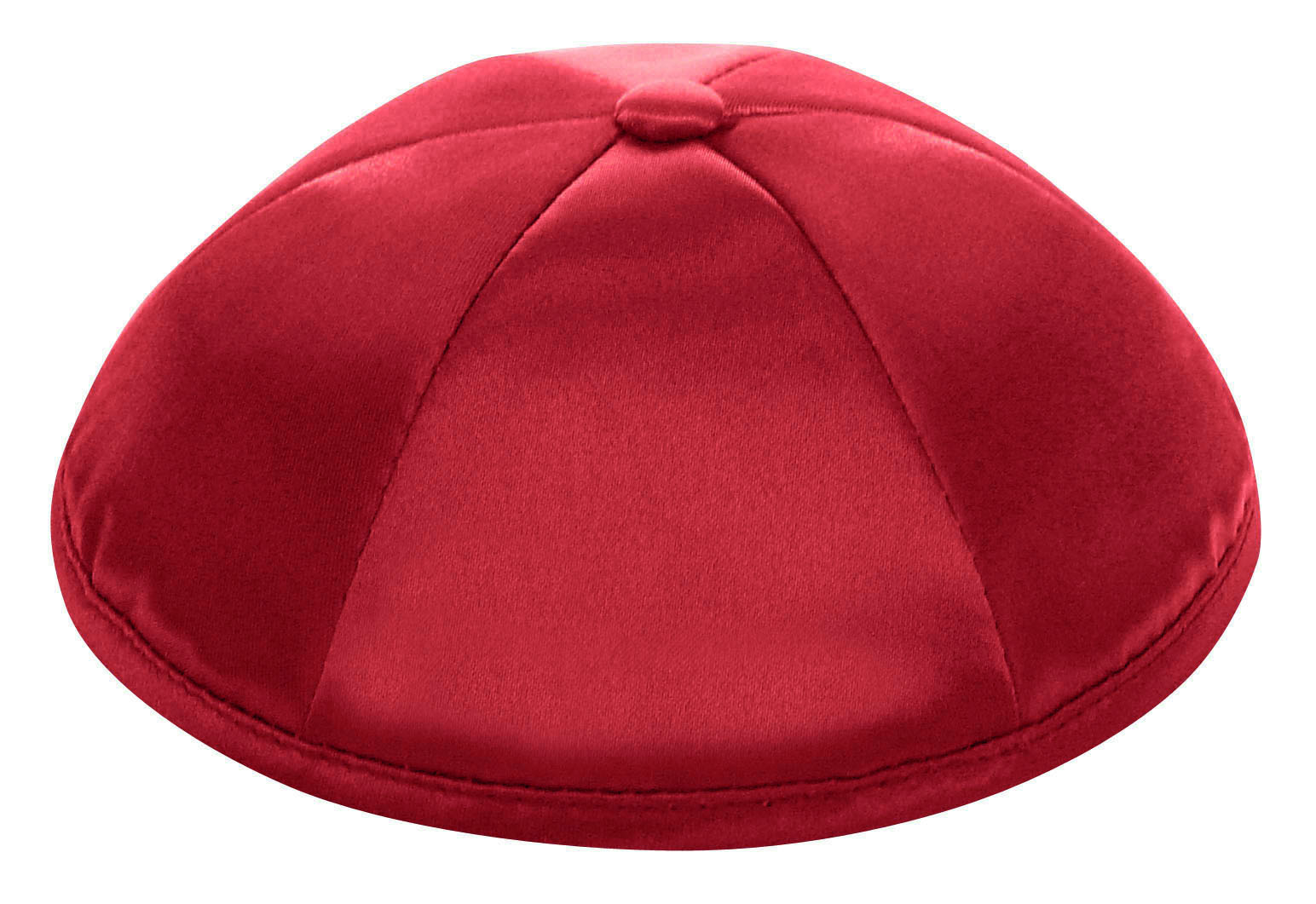 Red Deluxe Satin Kippah