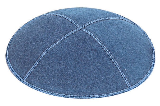 Denim Suede Kippah