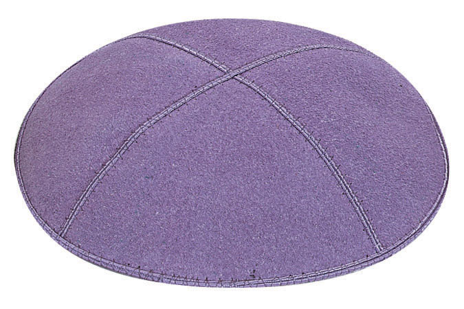 Lavender Suede Kippah