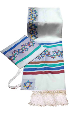 Magen David / Star of David Talit Set