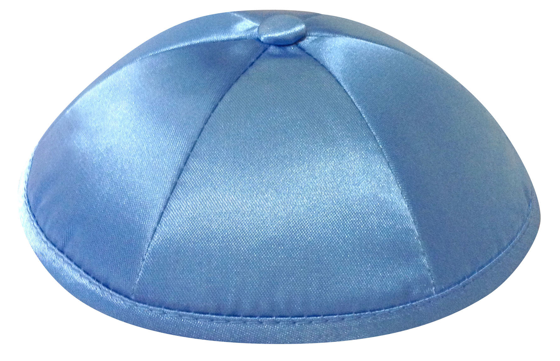 Wedgwood Blue Deluxe Satin Kippah