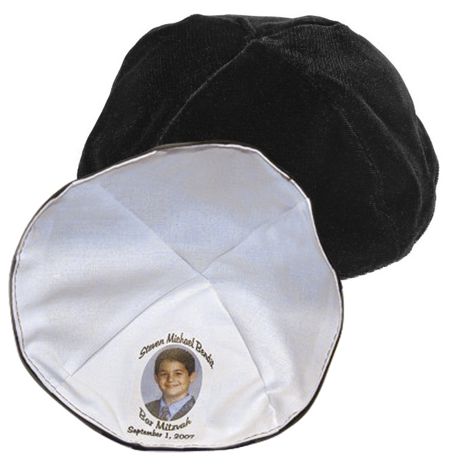 Velvet Photo Yarmulke