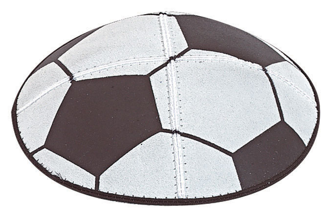 Soccer Leather  Kippah